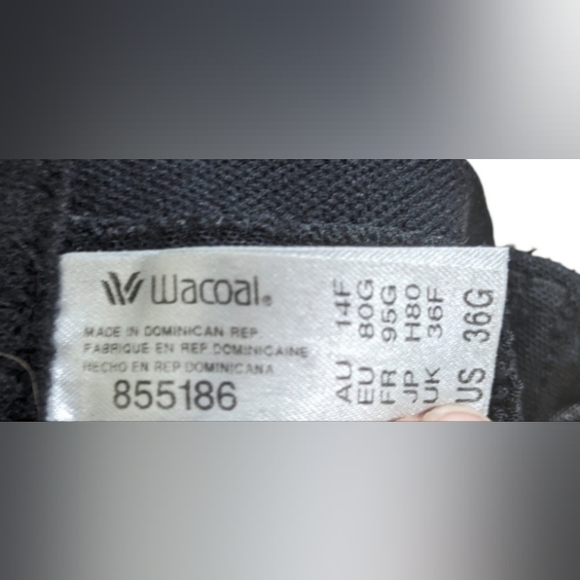 Wacoal Retro Chic Full Figure Underwire Bra 855186 size 36G - Picture 2 of 4